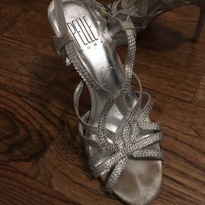 Silver heels